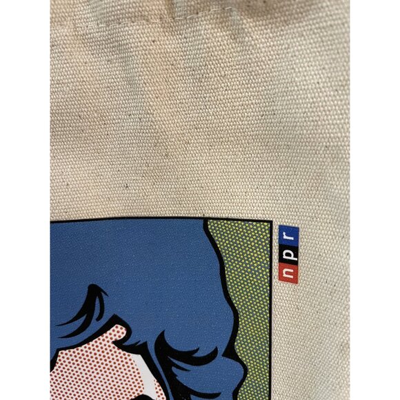 Public Radio NPR Tote Bag Susan Stamberg Stam-bag Mothers Collectible Limited ED - Picture 4 of 6
